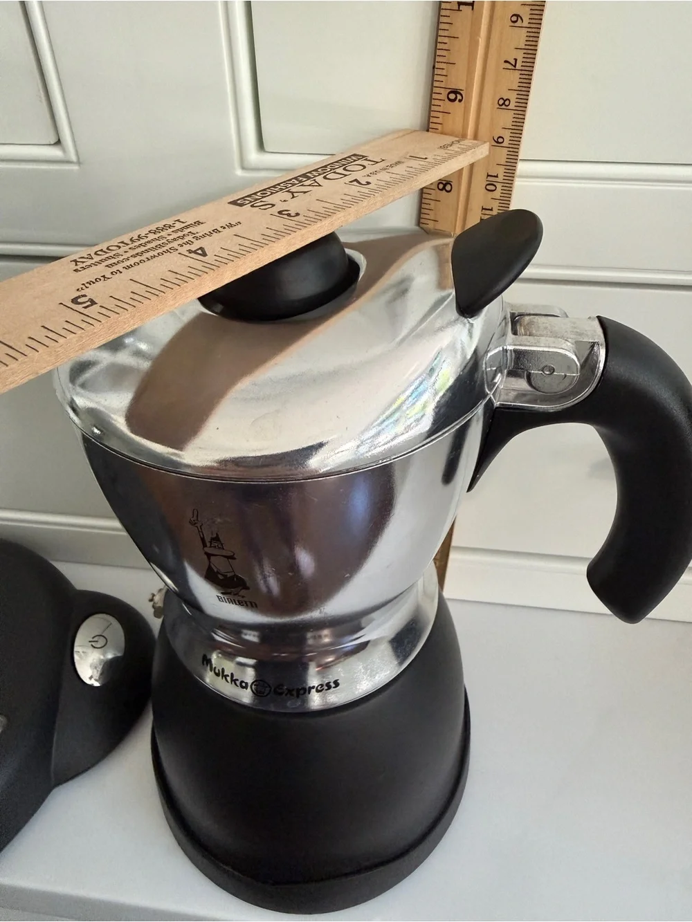 Bialetti Mukka Express Electric Cappuccino Maker Espresso Italy vintage 10.8 oz